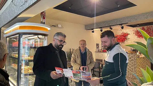 SP Talas ilçe teşkilatından esnaf ziyareti