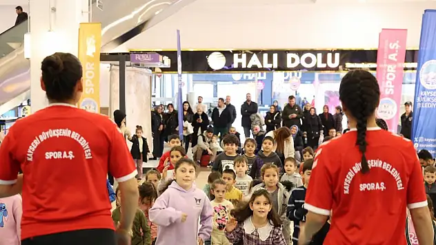 Spor A.Ş.'den Meysu Outlet AVM'de renkli spor etkinliği