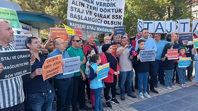 STAJYER VE ÇIRAKLAR EMEKLİ OLMAK İSTİYOR