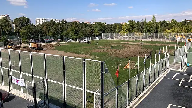 Sümer Stadı zemin çalışma işlemi başladı
