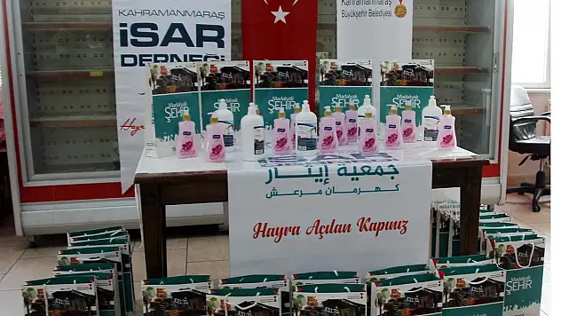 Suriyeli Ailelere Hijyen Kiti dağıtıldı