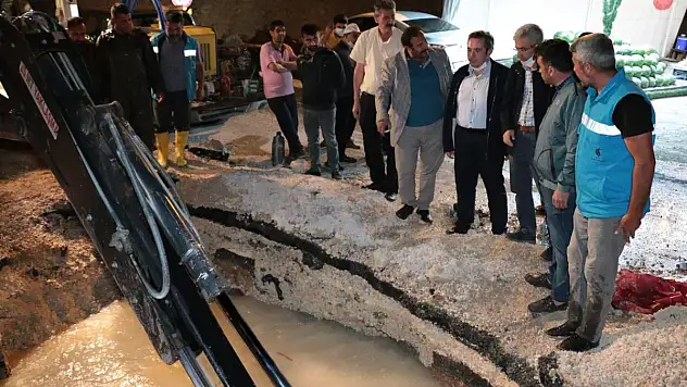 ŞUSKİ ARIZAYA ANINDA MÜDAHALE ETTİ