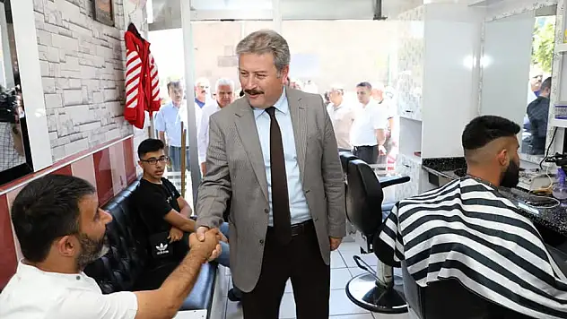 Tacettinveli Semt Esnafını Ziyaret Etti