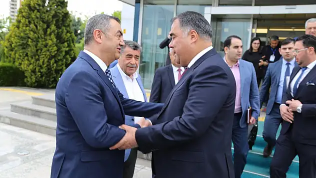 Tacikistan Heyetinden KAYSO'ya Ziyaret
