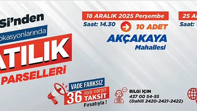 Talas Belediyesi 11 Aralık
