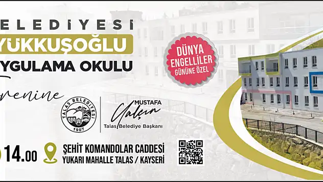 Talas Belediyesi 29 Kasım 2025