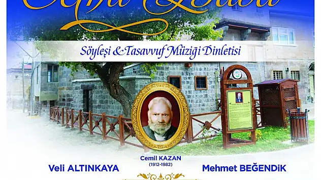 TALAS BELEDİYESİ CEMİL BABA'YI ANACAK