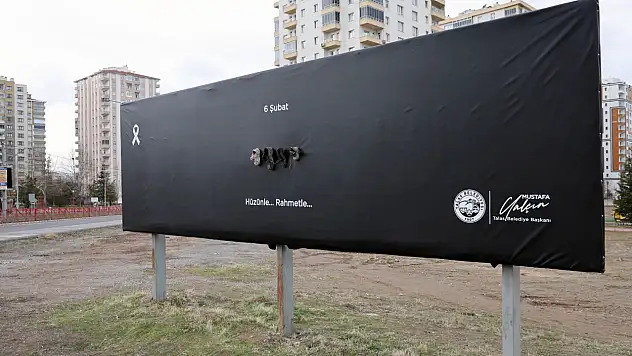 Talas Belediyesi'nden 6 Şubat'a anlamlı anma