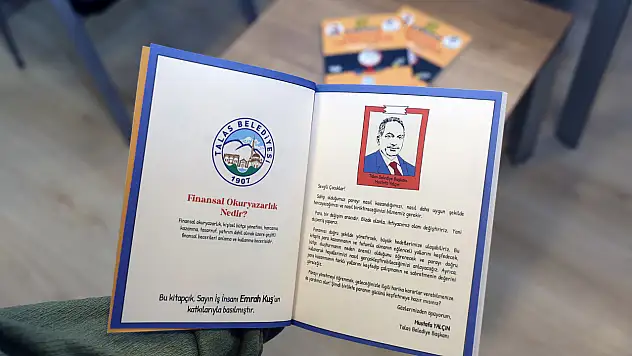 Talas Belediyesi'nden çocuklara finansal okuryazarlık kitabı