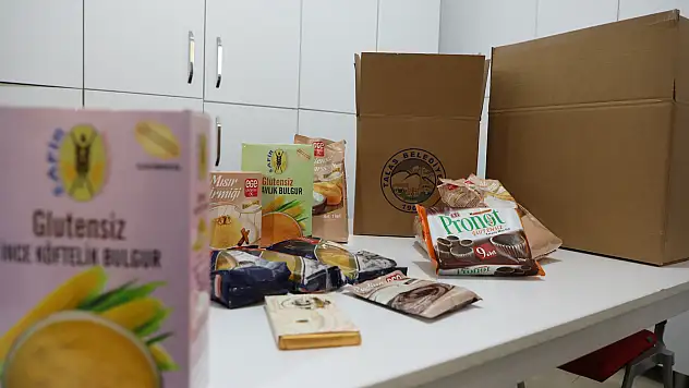 Talas Belediyesi'nden Çölyak Hastası Ailelere Düzenli Destek