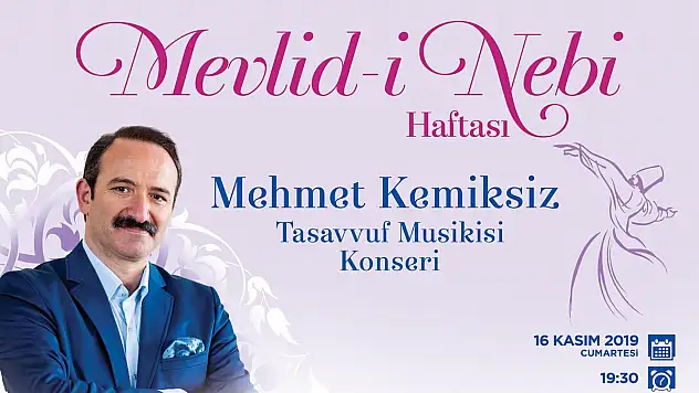 TALAS BELEDİYESİ'NDEN MEVLİD-İ NEBİ KONSERİ