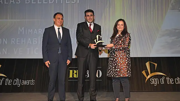 TALAS BELEDİYESİ'NE BİR ÖDÜL DAHA