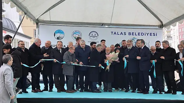 Talas Büyükperdah Camii Açıldı