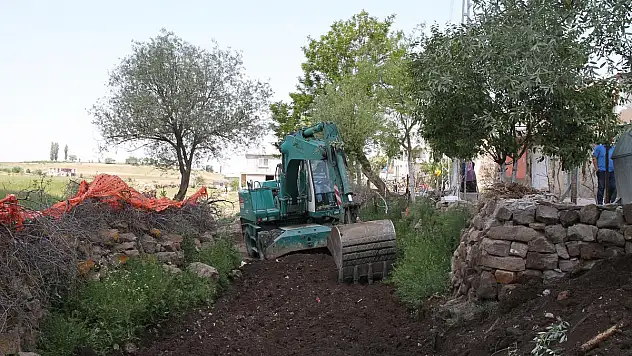 Talas da Kanal çalışmaları