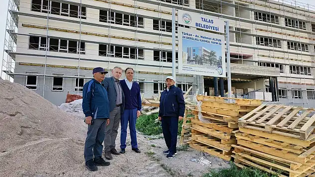TALAS İLÇESİNDE OKUL SAYISI ARTIYOR