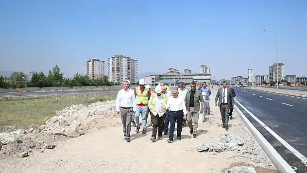 TALAS RAYLI SİSTEM HATTI'NI DENETLEDİ