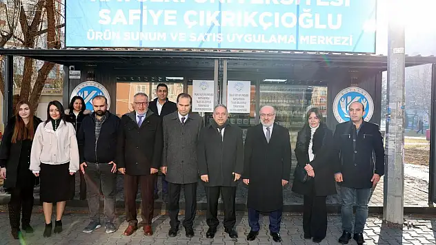'TALAS SÜT EVİ' ÜRÜNLERİ BU MERKEZDE SATILACAK
