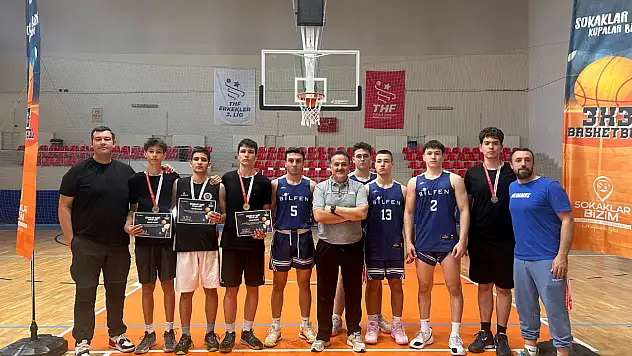 Talas'ta 3x3 basketbol heyecanı