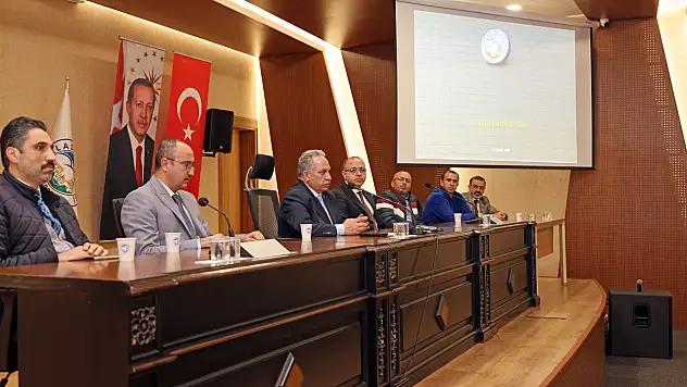 Talas'ta Arsa değer tespiti için komisyon toplantısı yapıldı