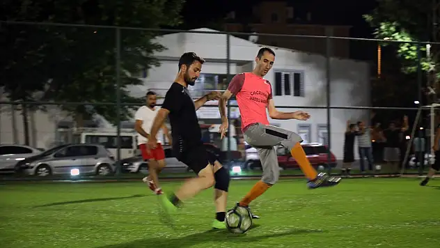 TALAS'TA BİRİMLER ARASI FUTBOL TURNUVASI