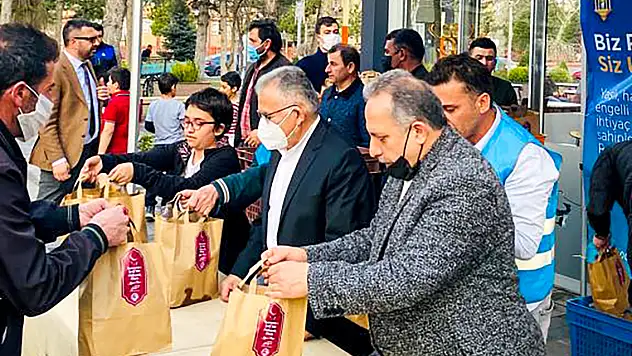 TALAS'TA  BU RAMAZAN'DA DA DEVAM EDİYOR