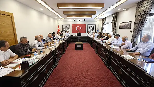 TALAS'TA İSTİŞARE VE DEĞERLENDİRME TOPLANTISI