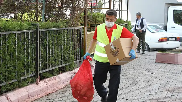 TALAS'TA KAPANAN İŞ YERİ MAĞDURLARINA DESTEK