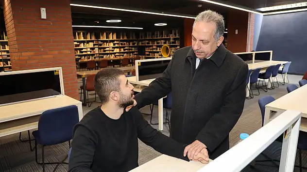 Talas'ta Kütüphaneler Haftası'na Anlamlı Vurgu