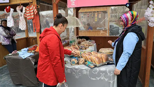 Talas'ta maharetli eller kadın Üretici pazarı açılıyor