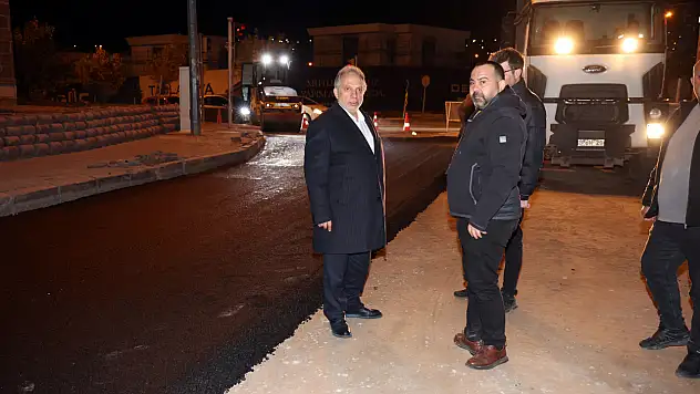 Talas'ta Mevlana'da gece mesaisi