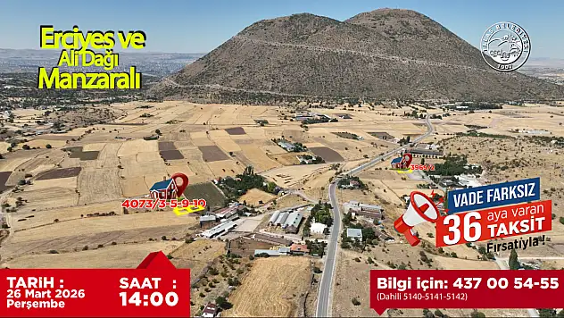Talas'ta Villa Parseli Satışında Son Günler