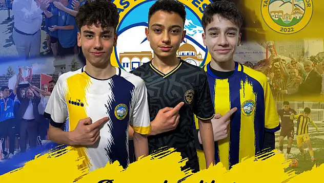Talas'tan U-14 Milli Takım Üçlüsü