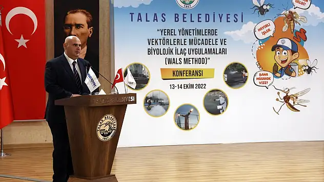 TALAS'IN SİVRİSİNEKLE MÜCADELESİ ÖRNEK OLDU