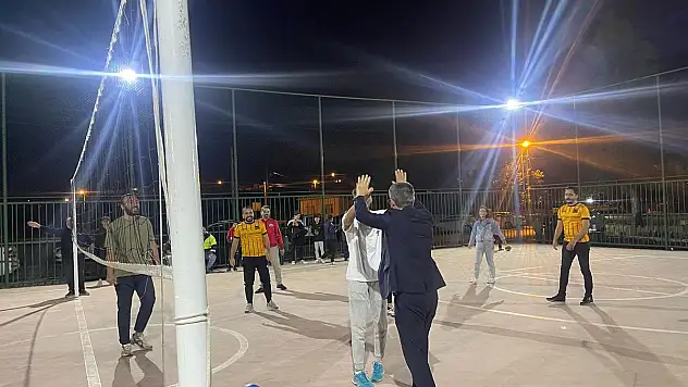 Talas'ta Dostluk ve Spor Bir Arada