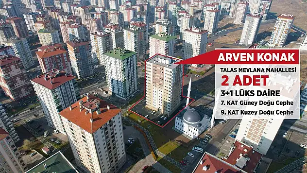 TALAS'TA EVİNİZ OLSUN İSTEMEZ MİSİNİZ?