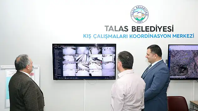 TALAS'TA YOLLAR AÇIK