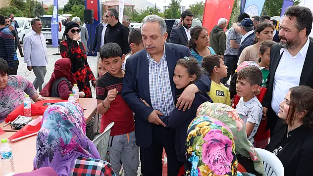 TALAS'TAN ELBİSTAN'A DAYANIŞMA ZİYARETİ
