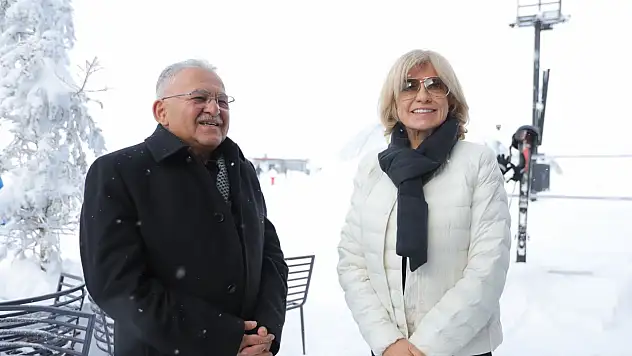 Tansu Çiller Erciyes'te ağırlandı