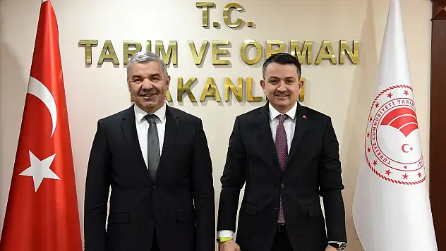 TARIM BAKANINDAN KAYSERİ'YE ÖVGÜ