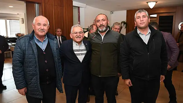 TAŞIMA KOOPERATİFİ BAŞKANLARIYLA 'İSTİŞARE' TOPLANTISI