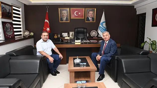 TAZEASLAN'DAN, YILMAZ'A ZİYARET