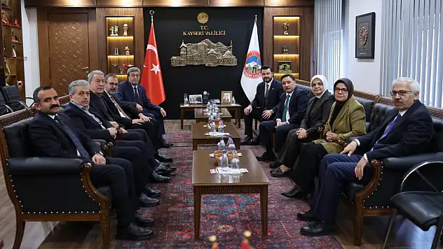 TBMM Engelli Komisyonu'ndan Vali Çiçek'e ziyaret