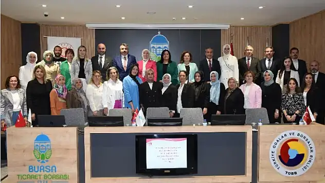 Ticaret Bakanlığı'ndan Yıldırım'daki 4 kadın kooperatifine destek