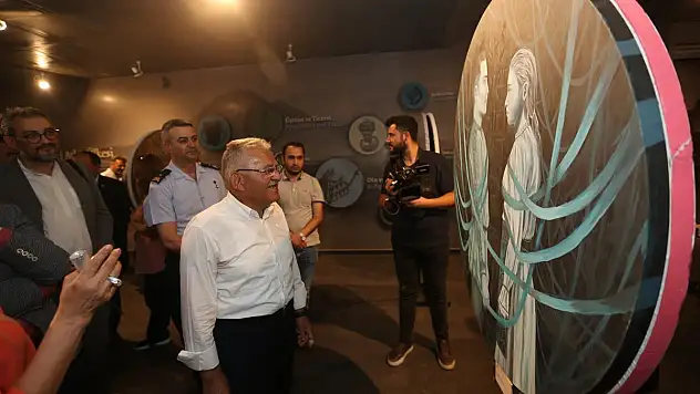 TİCARETİN MERKEZİ KAYSERİ'DE 'BELLEK KÜLTEPE' SERGİSİ