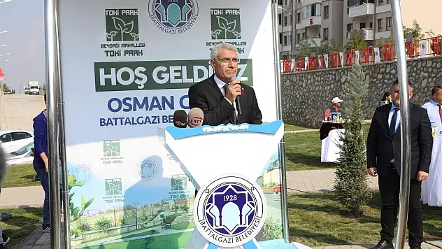 TOKİ PARKI TÖRENLE HİZMETE AÇILDI