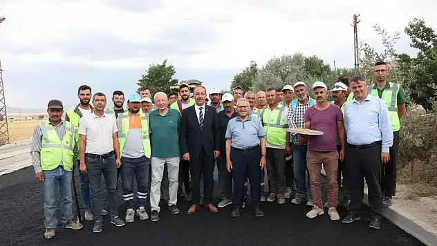 TOMARZA DA ASFALT ÇALIŞMALARI