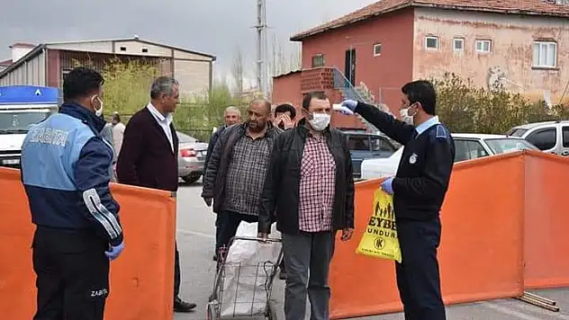 Tomarza da Belediyeden Corona virüsü önlemleri