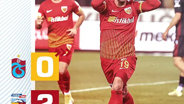 TRABZONSPOR 3 - 2 KAYSERİSPOR