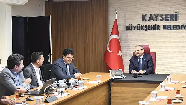 TÜRK TELEKOM BÖLGE MÜDÜRÜ  İLE DEĞERLENDİRME TOPLANTISI