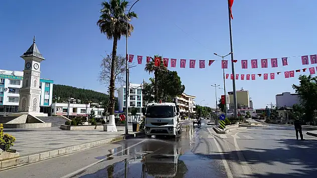 Türkoğlu da temizlik çalışması